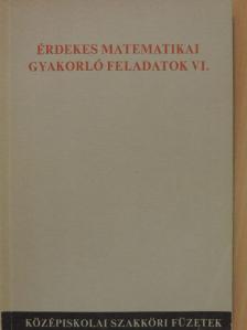 Lukács Ottó - Érdekes matematikai gyakorló feladatok VI. [antikvár]