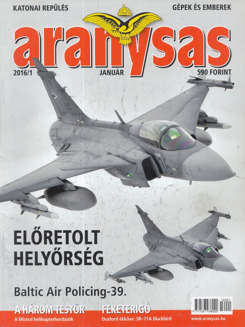 Tőrös István - Aranysas 2016. (teljes évfolyam) [antikvár]