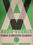 Audio-vizuális technikai és módszertani közlemények 1964/1. [antikvár]