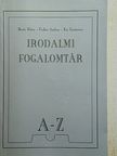 Barta Klára - Irodalmi fogalomtár A-Z [antikvár]
