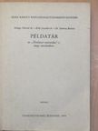 Dr. Melega Tiborné - Példatár az "Általános statisztika" c. tárgy tanulásához [antikvár]