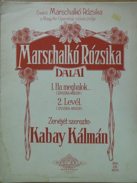 Kabay Kálmán - Ha meghalok.../Levél [antikvár]