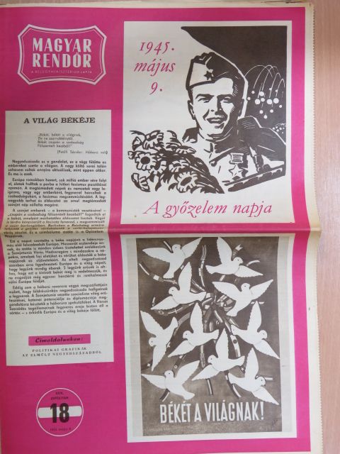 Csongrádi János - Magyar Rendőr 1970. május 8. [antikvár]
