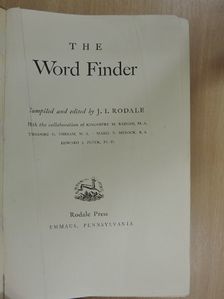 The Word Finder [antikvár]