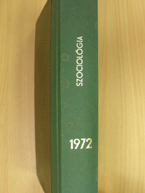 A. G. Harcsev - Szociológia 1972/1-4. [antikvár]