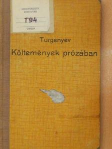 Turgenyev - Költemények prózában [antikvár]