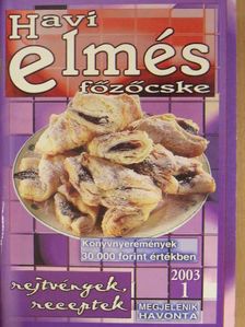Havi elmés főzőcske 2003/1 [antikvár]