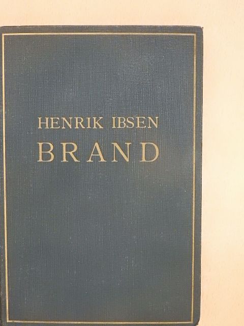 Henrik Ibsen - Brand [antikvár]