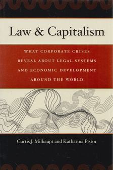 Curtis J. Milhaupt, Katharina Pistor - Law and Capitalism [antikvár]