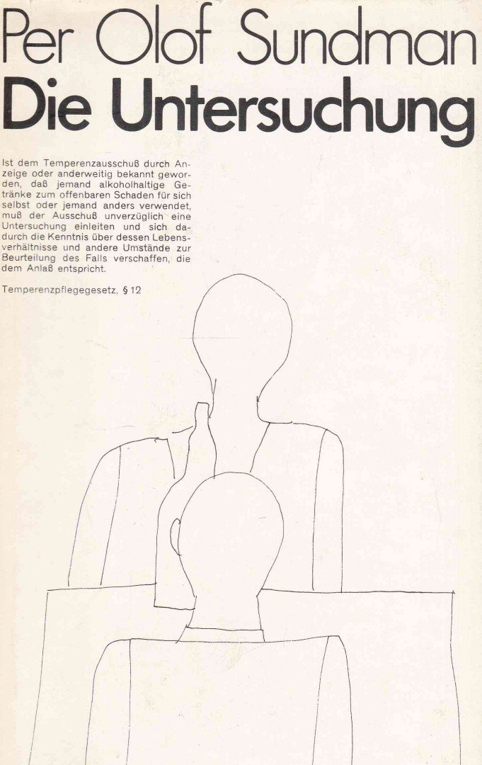 PER OLOF SUNDMAN - Die Untersuchung [antikvár]