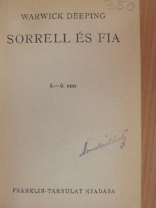 Warwick Deeping - Sorrell és fia I-II. [antikvár]