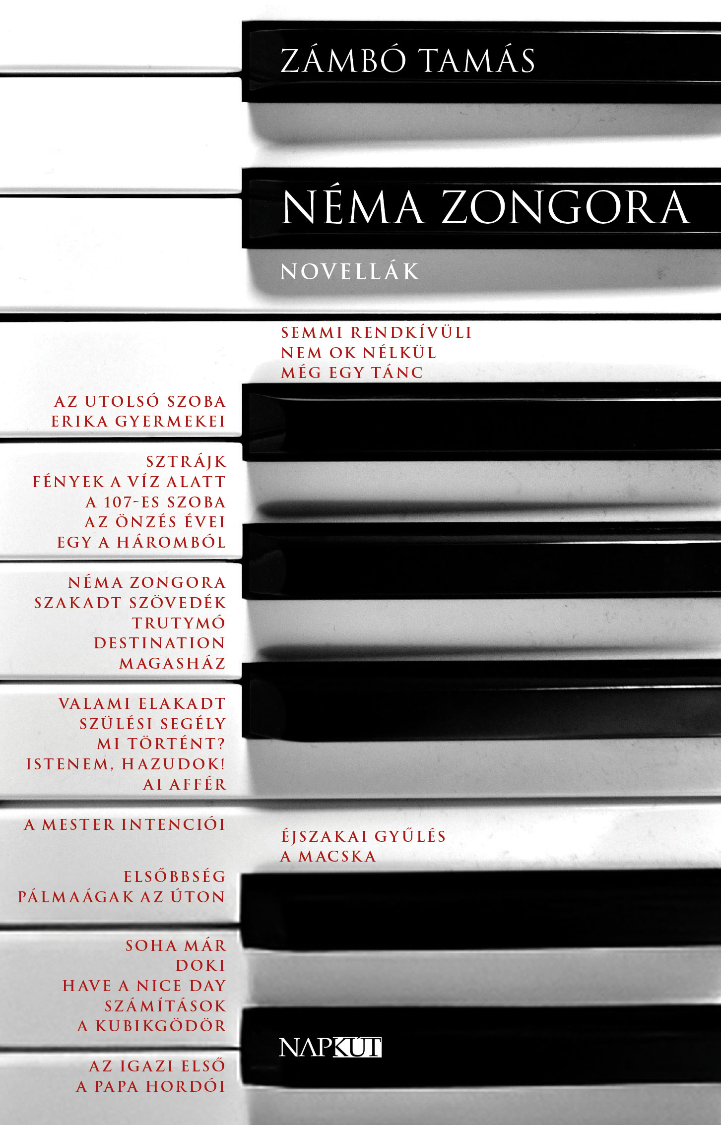 ZÁMBÓ TAMÁS - Néma zongora