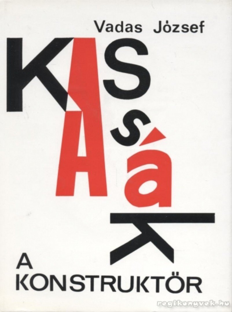 VADAS JÓZSEF - A konstruktőr [antikvár]
