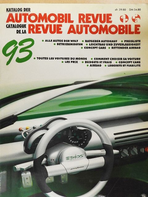 Katalog der Automobil Revue 93 [antikvár]