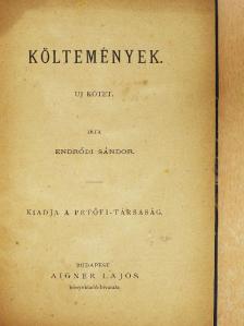 Endrődi Sándor - Költemények II. [antikvár]