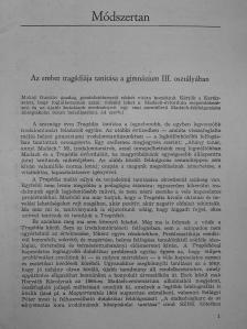 Ádámné Révész Gabriella - Magyartanítás 1965/1-6. [antikvár]