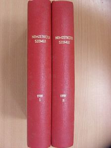 Gerd Lotze - Nemzetközi Szemle 1981. január-december I-II. [antikvár]