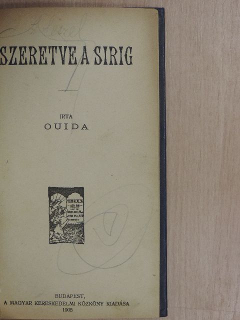 Ouida - Szeretve a sirig [antikvár]