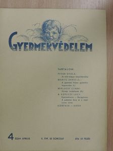 A. Köpeczy Lucy - Gyermekvédelem 1940. április [antikvár]
