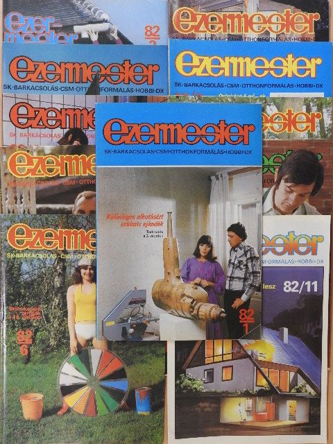 Kail József - Ezermester 1982. (nem teljes évfolyam) [antikvár]