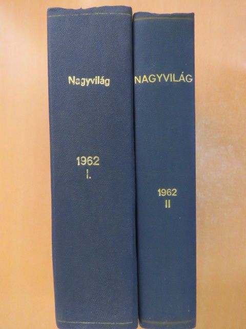 Bede Anna - Nagyvilág 1962. (nem teljes évfolyam) I-II. [antikvár]