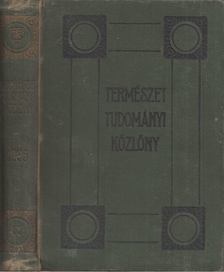 Szabó-Patay József, Gombocz Endre - Természettudományi Közlöny 1935. 67. kötet [antikvár]