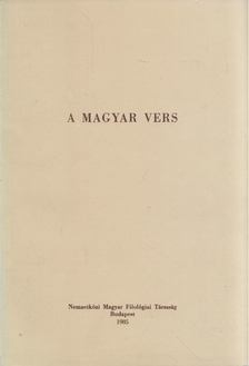 Béládi Miklós, Jankovics József, Nyerges Judit - A magyar vers [antikvár]