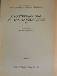 Csabay László - Gyógypedagógiai kórtani tanulmányok II. [antikvár]
