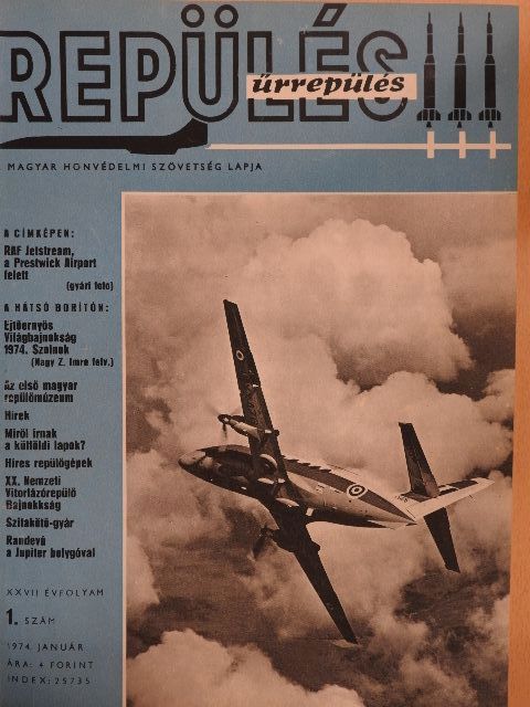 Endresz István - Repülés-űrrepülés 1974-1976. (nem teljes évfolyam) [antikvár]