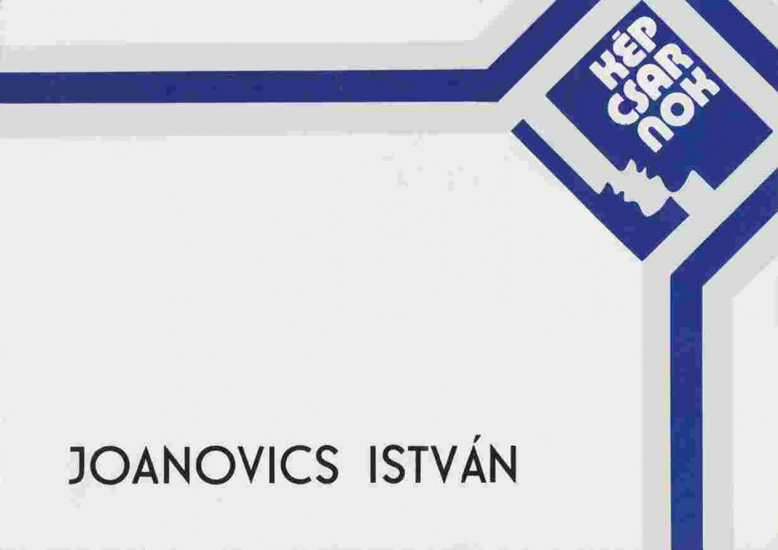Joanovics István (meghívó) [antikvár]