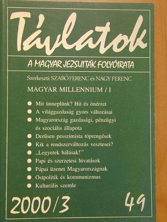 Bittsánszky Géza - Távlatok 2000/3. [antikvár]
