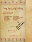 Ferdinand von Saar - Das lyrische Wien [antikvár]