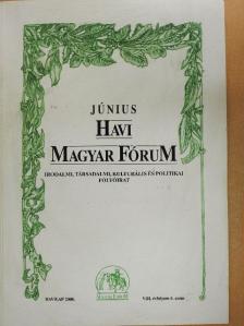 Ádám Sándor - Havi Magyar Fórum 2000. június [antikvár]