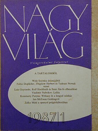 Békés Pál - Nagyvilág 1987. január [antikvár]