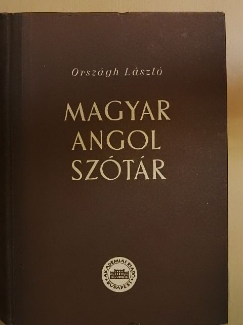 Országh László - Magyar-angol szótár [antikvár]