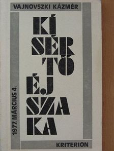 Vajnovszki Kázmér - Kísértő éjszaka [antikvár]