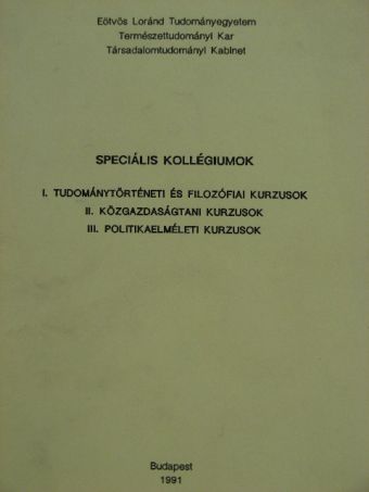 Speciális kollégiumok [antikvár]