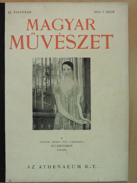 Dömötör István - Magyar Művészet 1933/7. [antikvár]