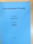 D. Tóth Judit - Ókortudományi Értesítő X. [antikvár]