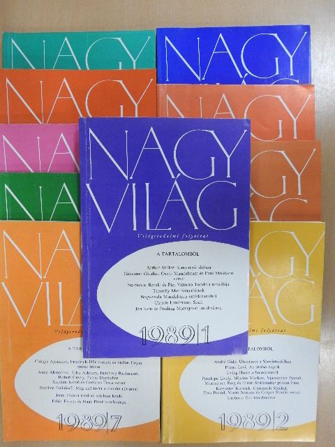 Arthur Miller - Nagyvilág 1989. (nem teljes évfolyam) [antikvár]