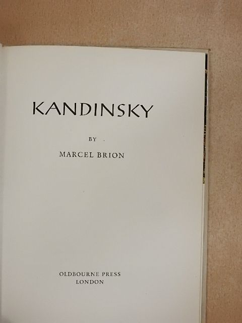 Marcel Brion - Kandinsky [antikvár]