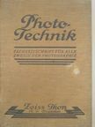 Dr. Eugen Irmenbach - Photo-Technik 1927. januar-dezember [antikvár]