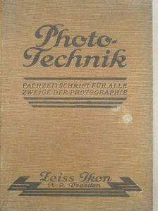 Dr. Eugen Irmenbach - Photo-Technik 1927. januar-dezember [antikvár]
