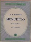 W. A. Mozart - Menuetto [antikvár]