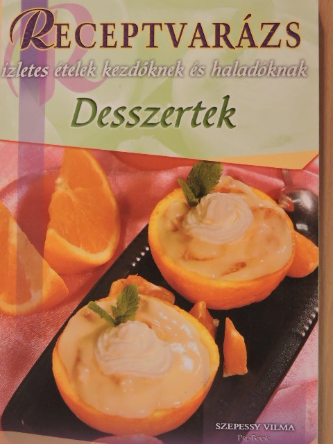 Szepessy Vilma - Desszertek [antikvár]