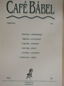 Csorba László - Café Bábel 1992/2. [antikvár]