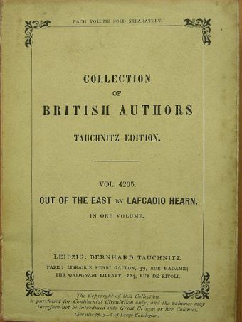 Lafcadio Hearn - Out of the East [antikvár]