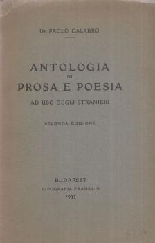 Dr. Paolo Calabró - Antologia di prosa e poesia [antikvár]