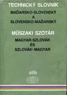 Magyar-szlovák és szlovák-magyar műszaki szótár [antikvár]