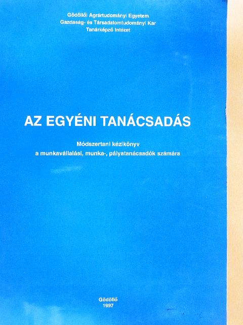 Dr. Szilágyi Klára - Az egyéni tanácsadás [antikvár]